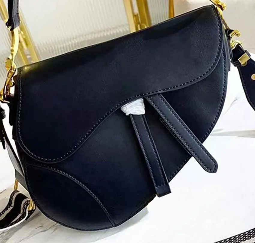 2025 Women's Saddle Designer Oblique Jacquard Printed Crossbody Bag Fashion Women Shoulder Handbags Luxury Canvas Luxuries Dies Cross Body Printing