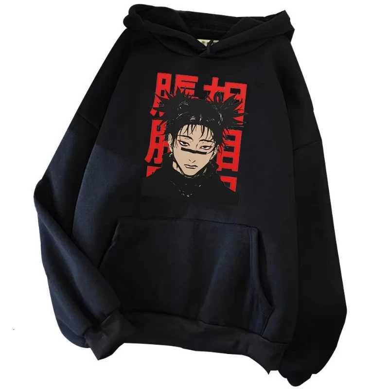 Unisex Jujutsu Kaisen Anime Long Sleeve Hoodie Choso Printed Streetwear Harajuku plus Size Men Women Pullover SweatshirtXJ251205