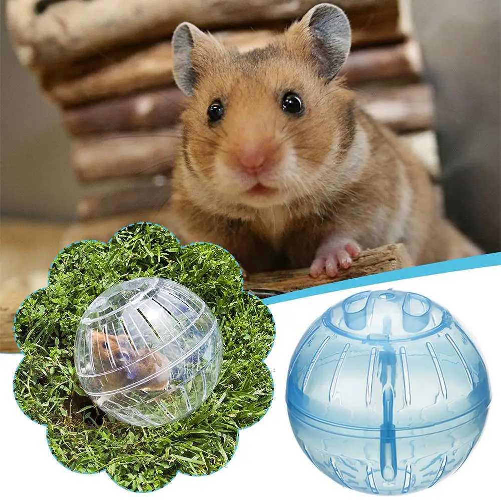 Transparent Acrylic Hamster Exercise Wheel Escape Proof Lightweight Portable Safe Multi Activity Pet Small Cage Design G3U6 M251205