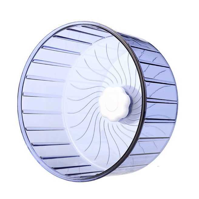 14cm Clear Wheel Hamster Dual Axis Crystal Treadmill Silent Hamster Wheel M251205