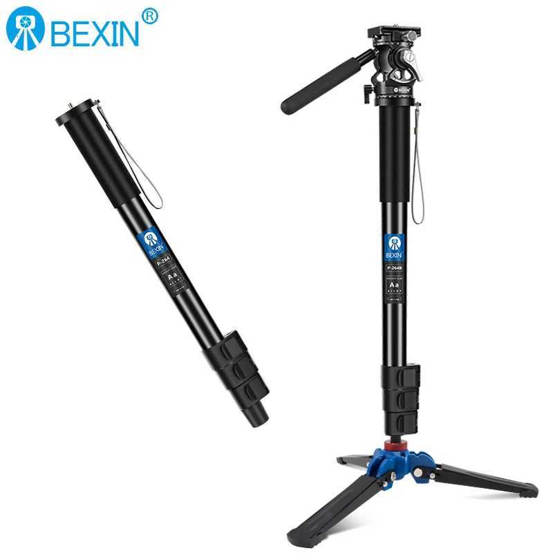 BEXIN Lightweight Monopod Aluminium DSLR Camera Tripod Camera Mount Adapter Support Monopod For Camera M251205