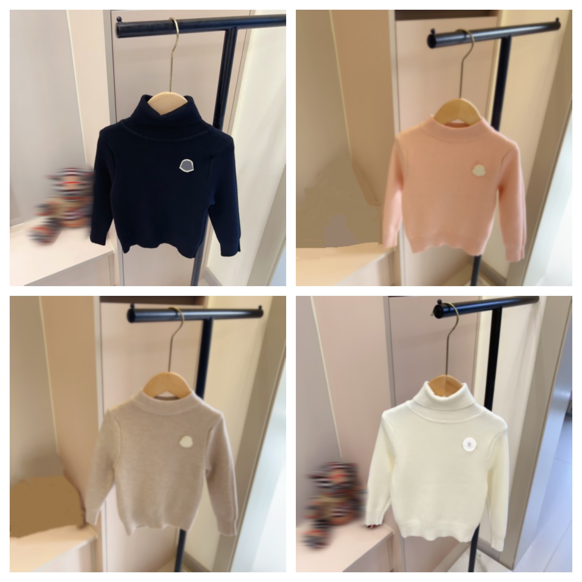 kid sweater kids designer clothes High neck baby Pullover Sweatshirt round neck girl boy sweaters Turtleneck top Winter Warm outfit comfortable without pilling