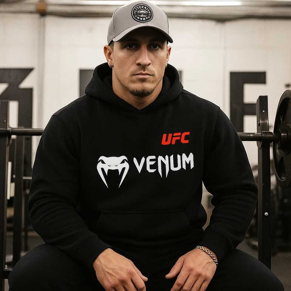 High Quty Trending 2026 MMA Men Cotton Hoodie Loose Fit Soft Comfortable Sweatshirt Gym Training Boxing Fighting Sportswear X251205