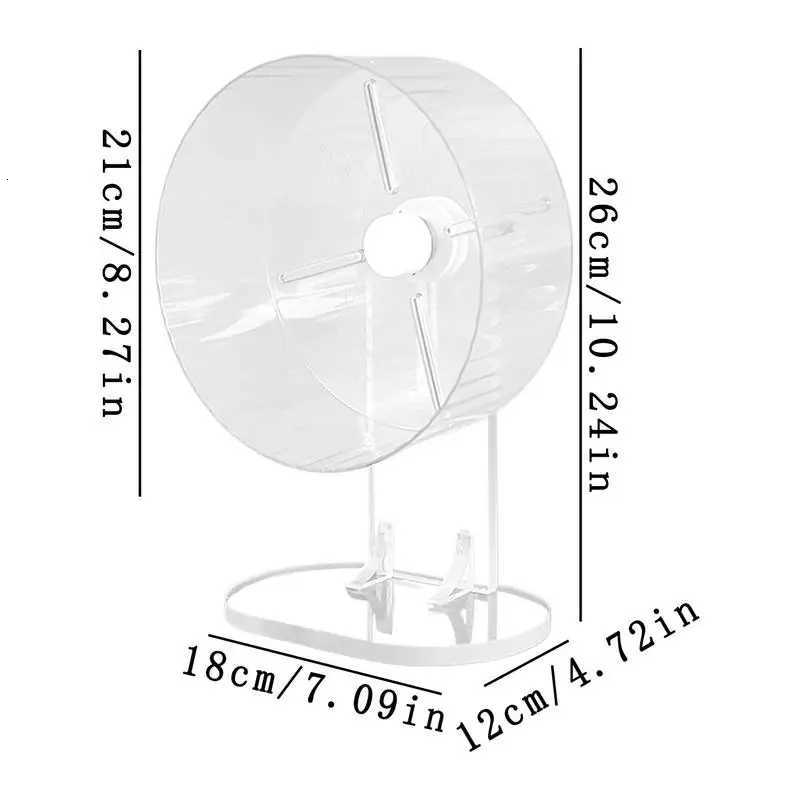 Silent Hamster Wheel Animals Exercise Wheels Quiet Acrylic Small Animal Exercise Spinner Hamster Running Accessories Toys For M251205