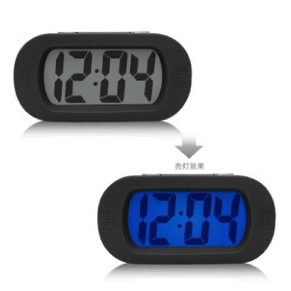Silicone Shock-proof Drop Mute Creative Snooze Electronic Clock shockproof fall silent clock creative sleepy alarm clock bedside M251205 - view 5