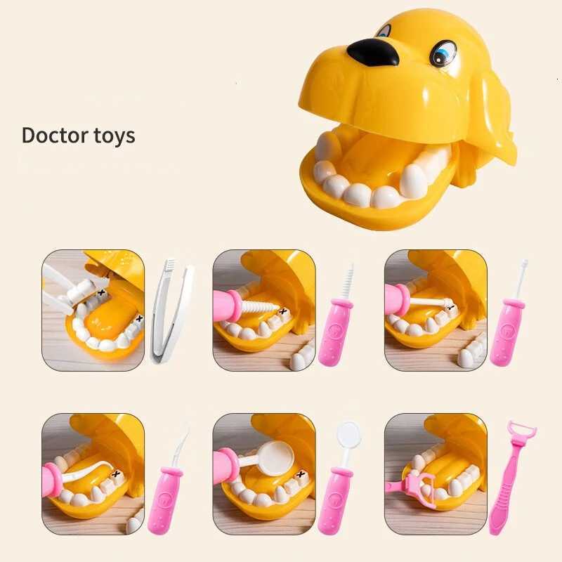 Doctor Set For Kids Pretend Play Girls Role-playing Games Hospital Accessorie Medical Kit Nurse Tools Bag Toys For Children Gift Y251205