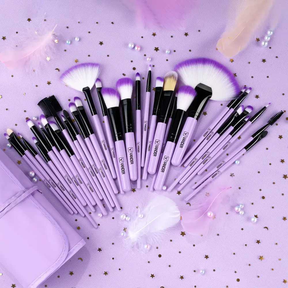 18/32Pcs Makeup Brushes Professional Soft Fluffy Cosmetics Foundation Powder Eyeshadow Kabuki Blending Blush Makeup Brush ToolT251205
