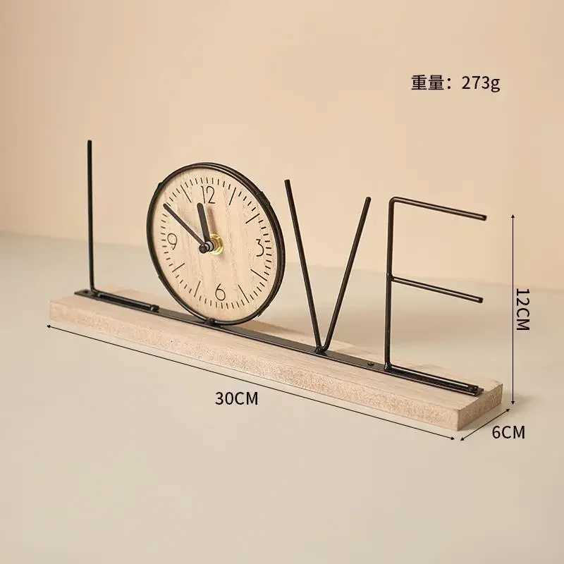 Multifunction Desktop Clock Holiday Party Background Decoration Supplies for Home Bedroom Living Room Decoration Gift M251205 - view 6