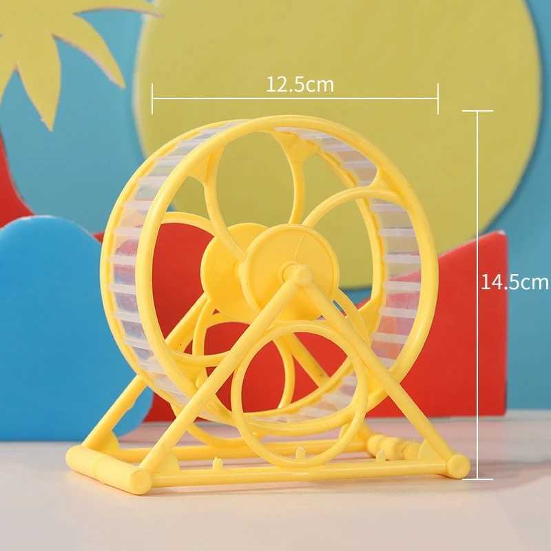 Hamster Running Wheel HamsterUltra Quiet Anti Jamming Small Animal Sports Running Wheels HamsterCage Accessories Toys Hamster M251205