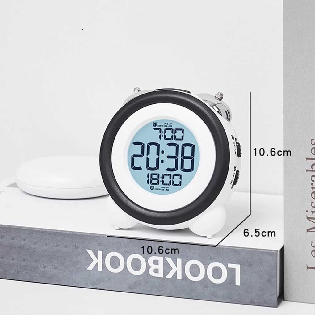 Super Loud Vibration Digital Alarm Clock with Vibrator Multi-Functional Dual Alarm Clock for Heavy Sleeper Deaf Hard of Hearing M251205 - view 6