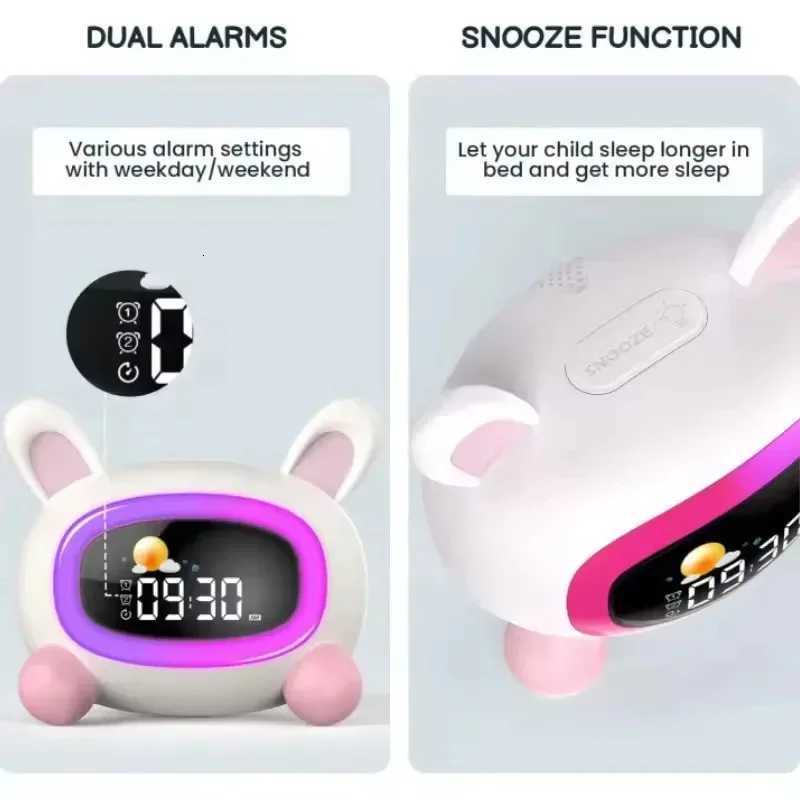 Alarm Clock for Kids Ok to Wake Children with Sleep Training and Sound Machine Birthday Gift for Boy Girls M251205 - view 6
