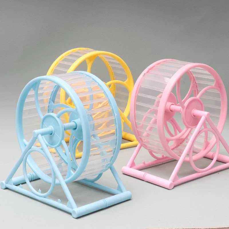 Hamster Wheel Large Cute Jogging Hamster Sports Running Wheel Hamster Cage Accessories Toys Small Animals Exercise Pet Supplies M251205