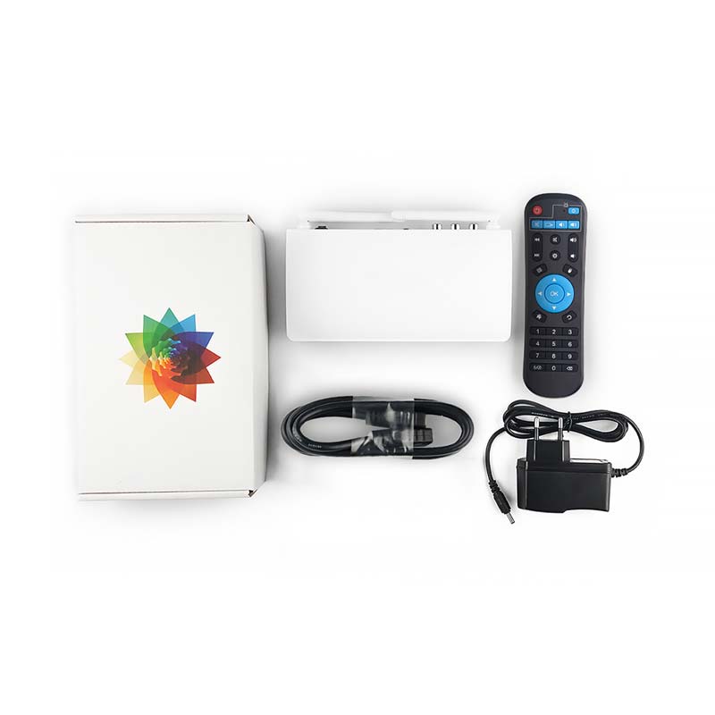 Amlogic S905W Quad Core Leadcool R6 Android 9.0 TV BOX H.265 1080P 4K Smart Receivers