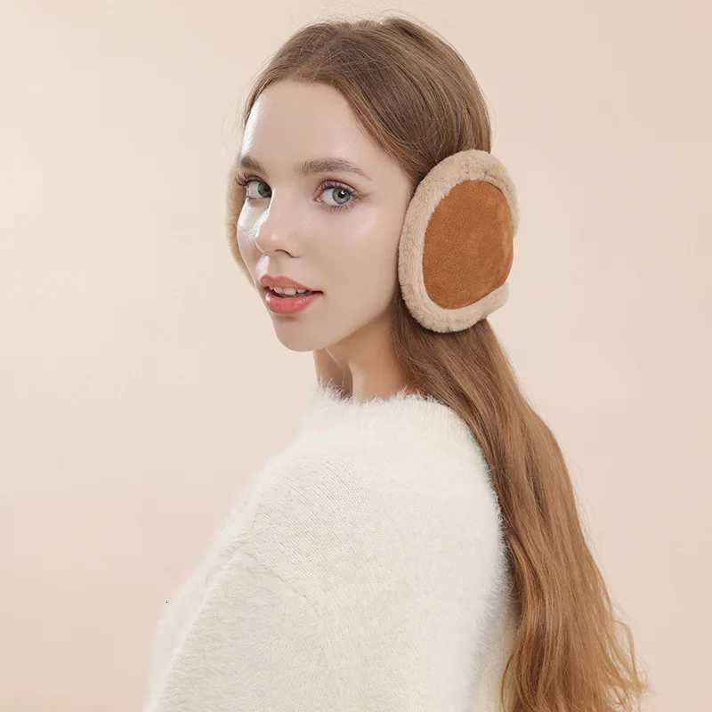 Winter Warm Foldable Earmuffs - Unisex Soft Fleece Ear Warmers Behind Ear Covers for Skiing OutdoorXJ251205 - view 4