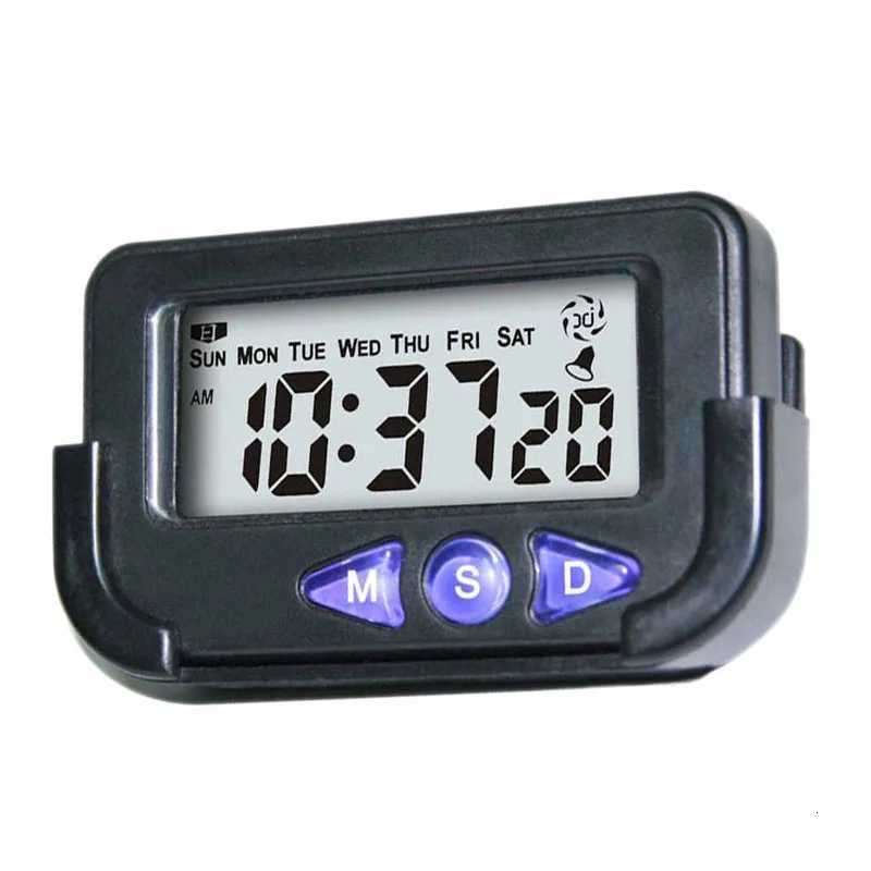 Newly Portable Pocket Sized Digital Electronic Travel Alarm Clock Automotive Electronic Stopwatch Sale M251205 - view 3