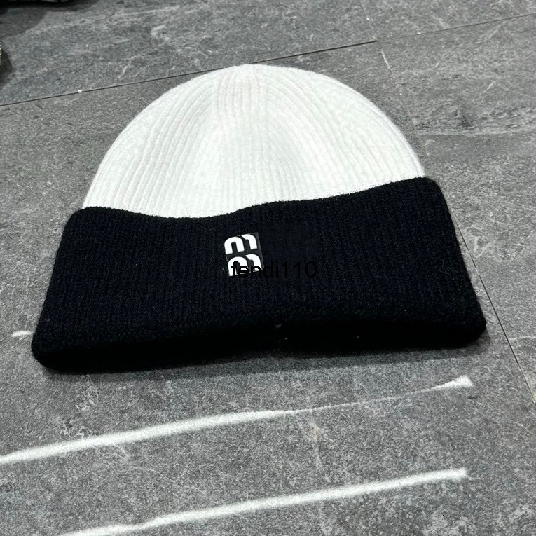 Beanie/Skull Caps beanie contrast designer beanie bonnet skull cap beanie designer hat beanies muts hats bonnet winter hat beanie luxury knitted beanie bobble hats
