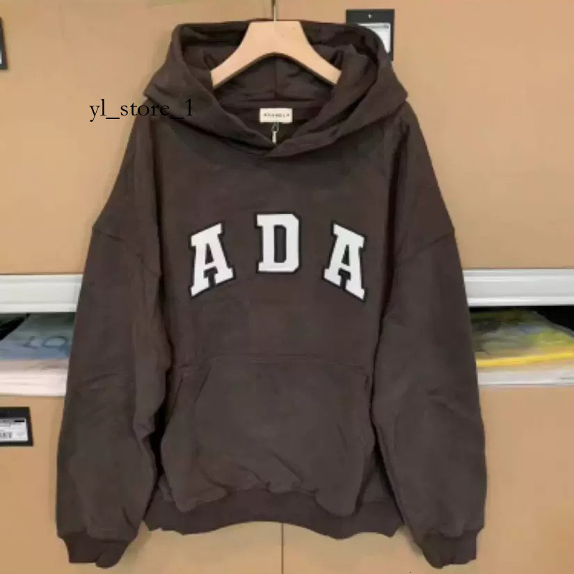 ada hoodie high quality designer Sweatshirts Oversized Fashion Cotton Loose Letters Embroideried Fashion Lady Long Sleeved Sweaters new adanoladesignerhoodie