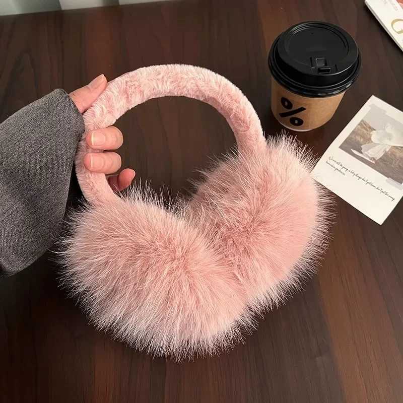 White Ear Cover For Winter Warm Earmuffs Suede Plush Earmuff for Women Soft Thicken Earmuffs Cute Fashion Earlap AccessoriesXJ251205 - view 6