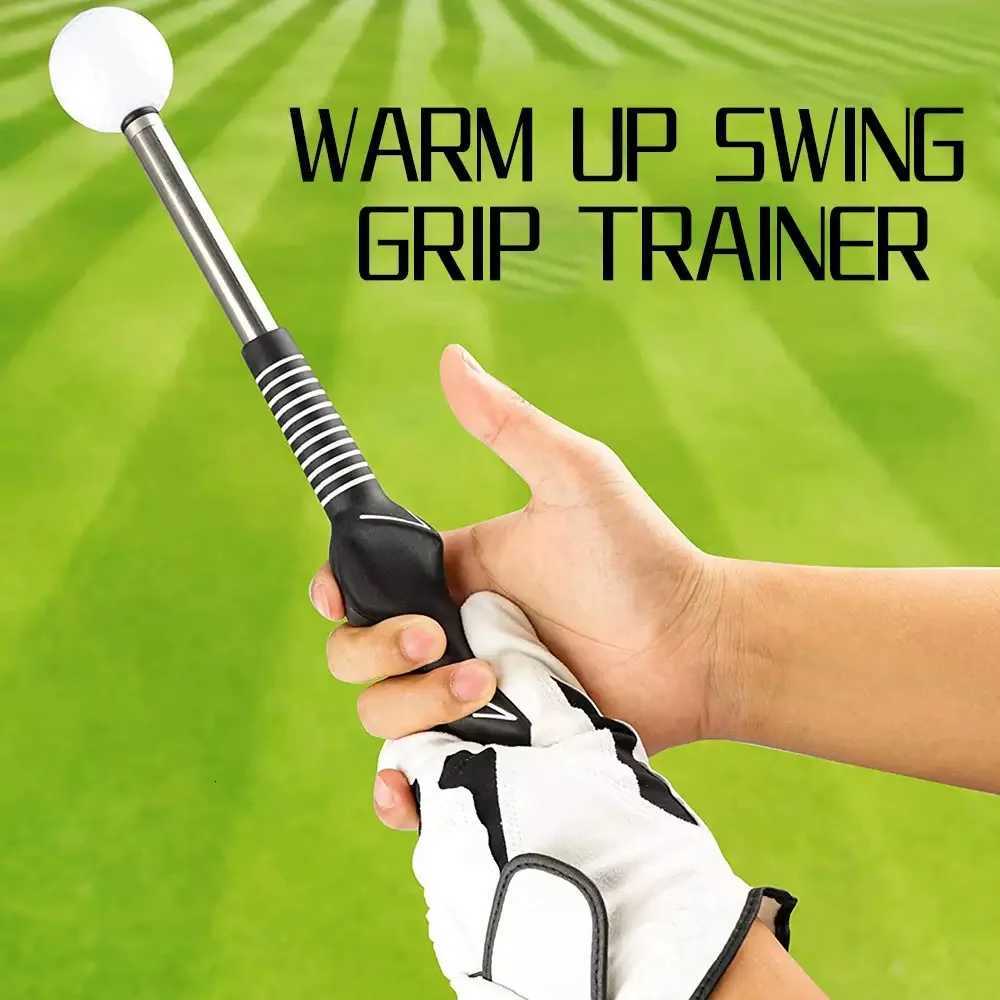 Retractable Golf Swing Training Aids Telescopic Golf Grip Trainer for Warm Up and Tempo Training Y251205
