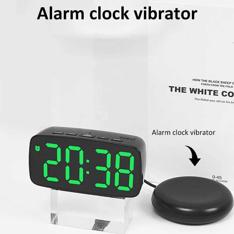 Super Loud Vibrating Alarm Clock LED Table Clock with Brightness Adjustment Desktop Clock for Heavy Sleeper Deaf Hard of Hearing M251205 - view 3