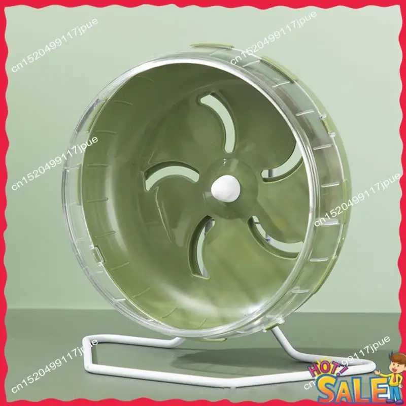 BOFO Hamster Wheel Cat Running Wheel Rat Small Mice Silent Jogging Hamster Gerbil Exercise Play Toys Brackets Accessories D M251205