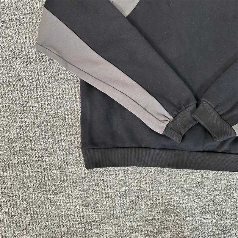 Mertra Black Hoodies Men Women Pure Cotton Casual Hooded Pullovers Embroidery Sweatshirts X251205