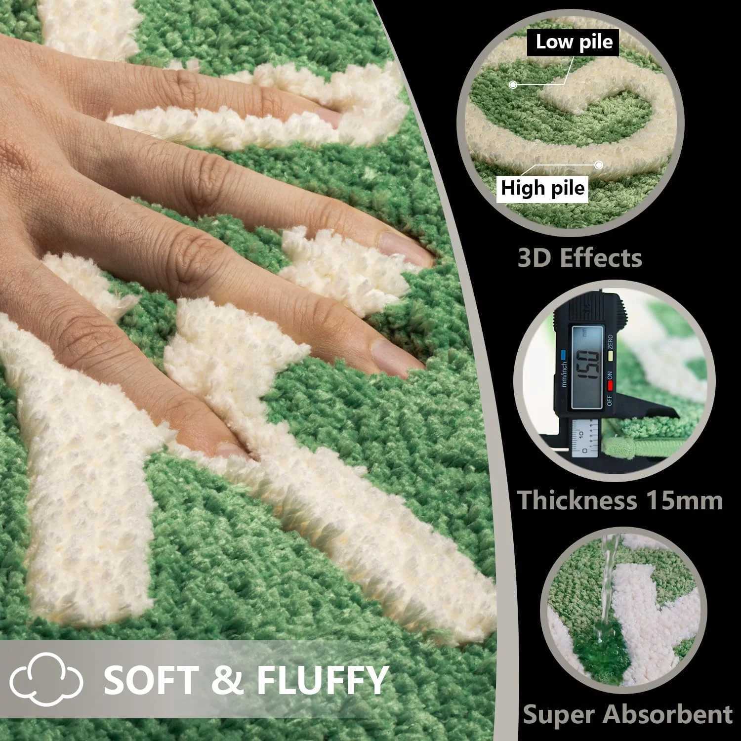 VIKAMA Get Naked Bath Mat Rugs Non-Slip Funny Bath Mat Machine Washable lrregular Shaped Shower Rug Water Absorbent Bathroom Mat H251205