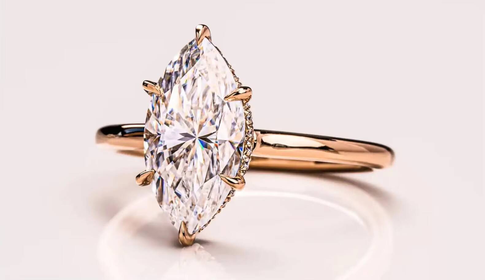 Star Hip Hop Ring for Men 925 Sterling Silver 18K Gold Plated Iced Out VVS Look Moissanite Fine Jewelry Piece