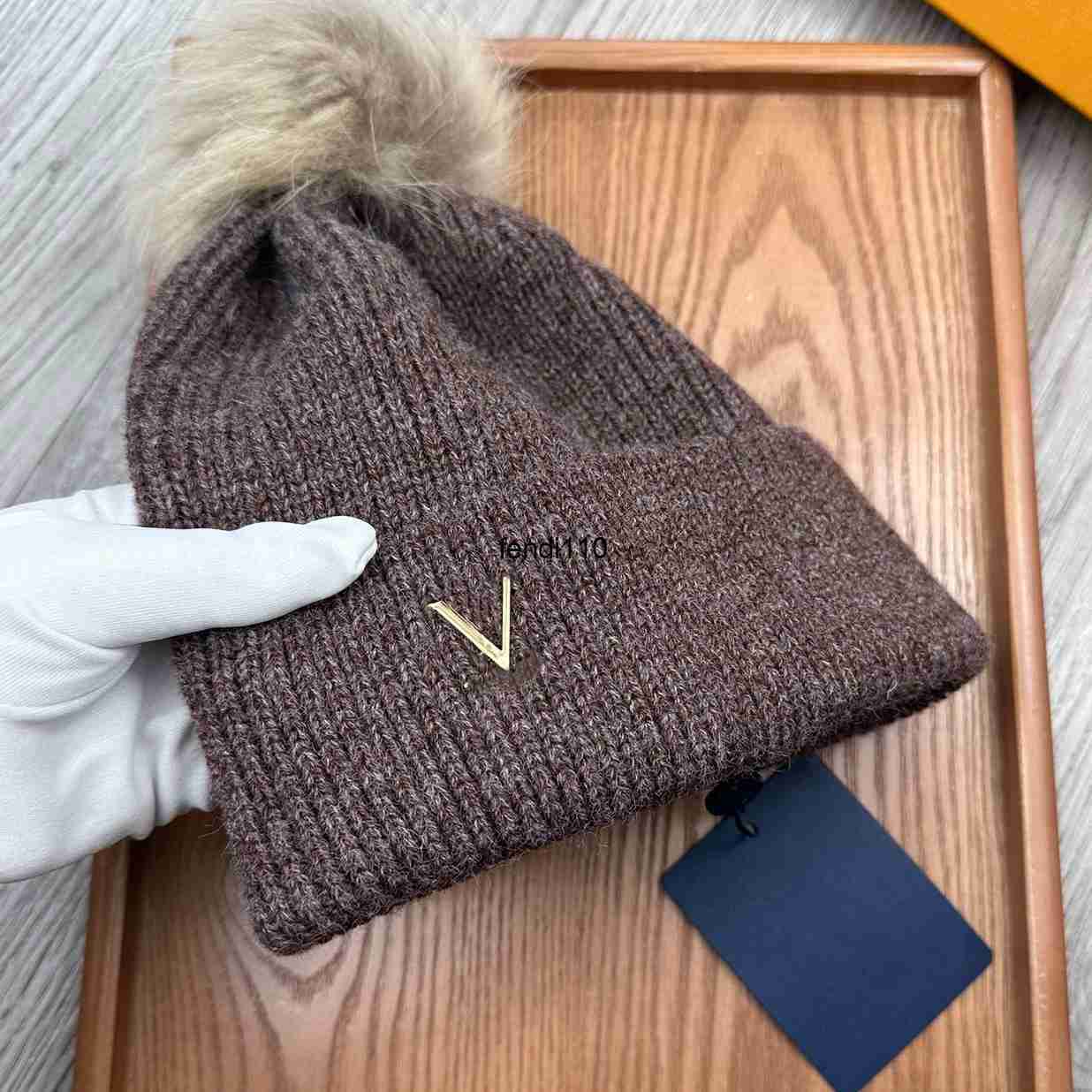 Beanie/Skull Caps brown beanie designer beanie ball bonnet luxe luxury beanie designer hat bucket hat winter beanies ball beanies wool bonnet warm skull caps beanies