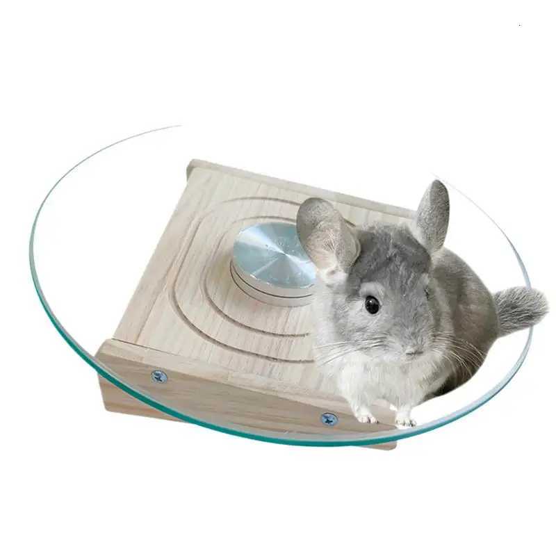 Exercise Wheel Hamster Small Animal Health Runner Silent Houses Habitats Toys Cage Accessory Running Spinner For Chinchillas M251205