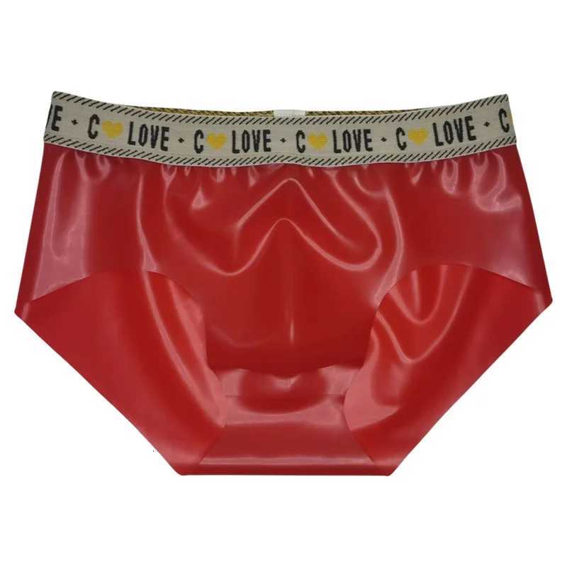 Men Sexy Latex Briefs Seamless Invisible Panties Nightwear Sexy Translucent Rubber Underwear Scrotum Bulge Low Waist Porno Pants X251205 - view 7