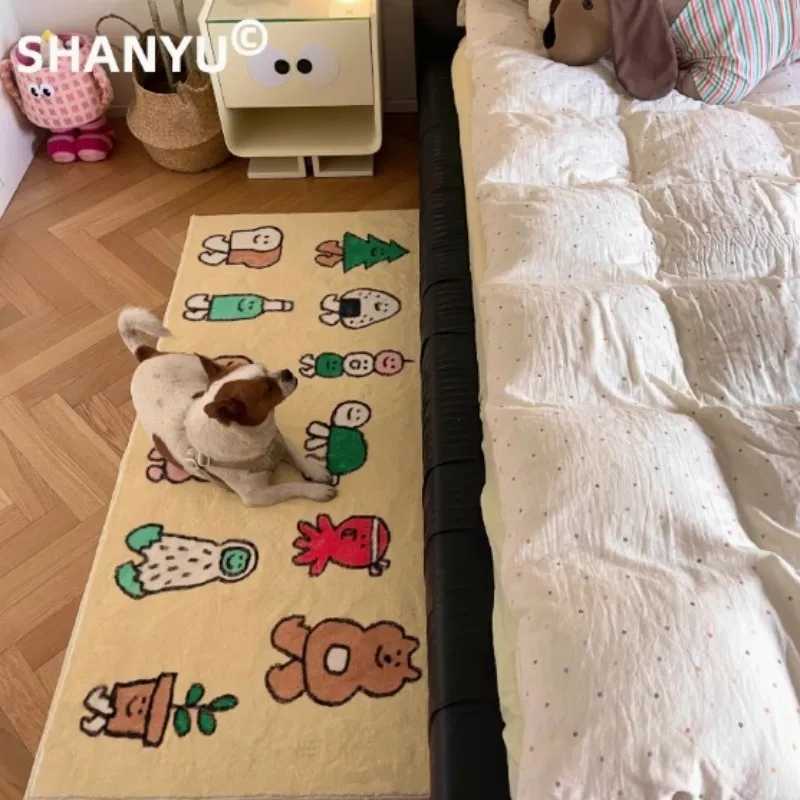 VIKAMA Carpet Summer Bedroom Long Strip Childrens Room Bedside Blanket Anti-slip Bay Window Floor Mat Home Decoration H251205
