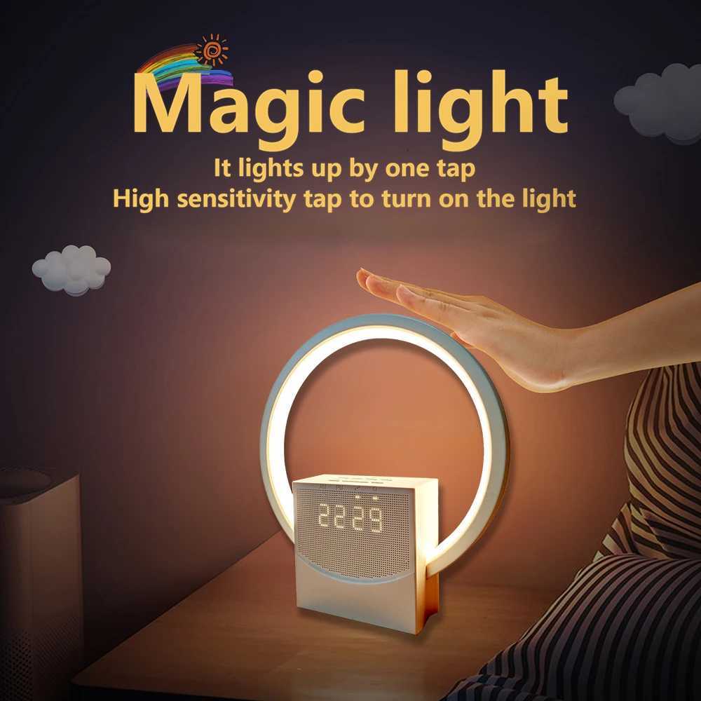 Sunrise Simulation Alarm Clock with Bluetooth Speaker White Noise Machine LED Desk Night Light Home Office Decor for Bedroom M251205 - view 3