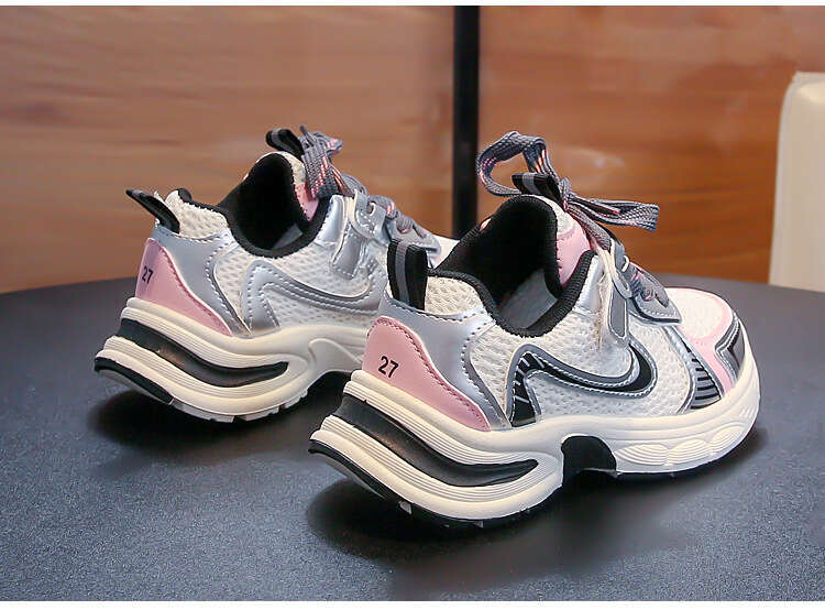 Spring Four Seasons Show Feet Dad Shoes Female Heightened Thick Sole Little White Sports Casual Cool Qi Forrest.