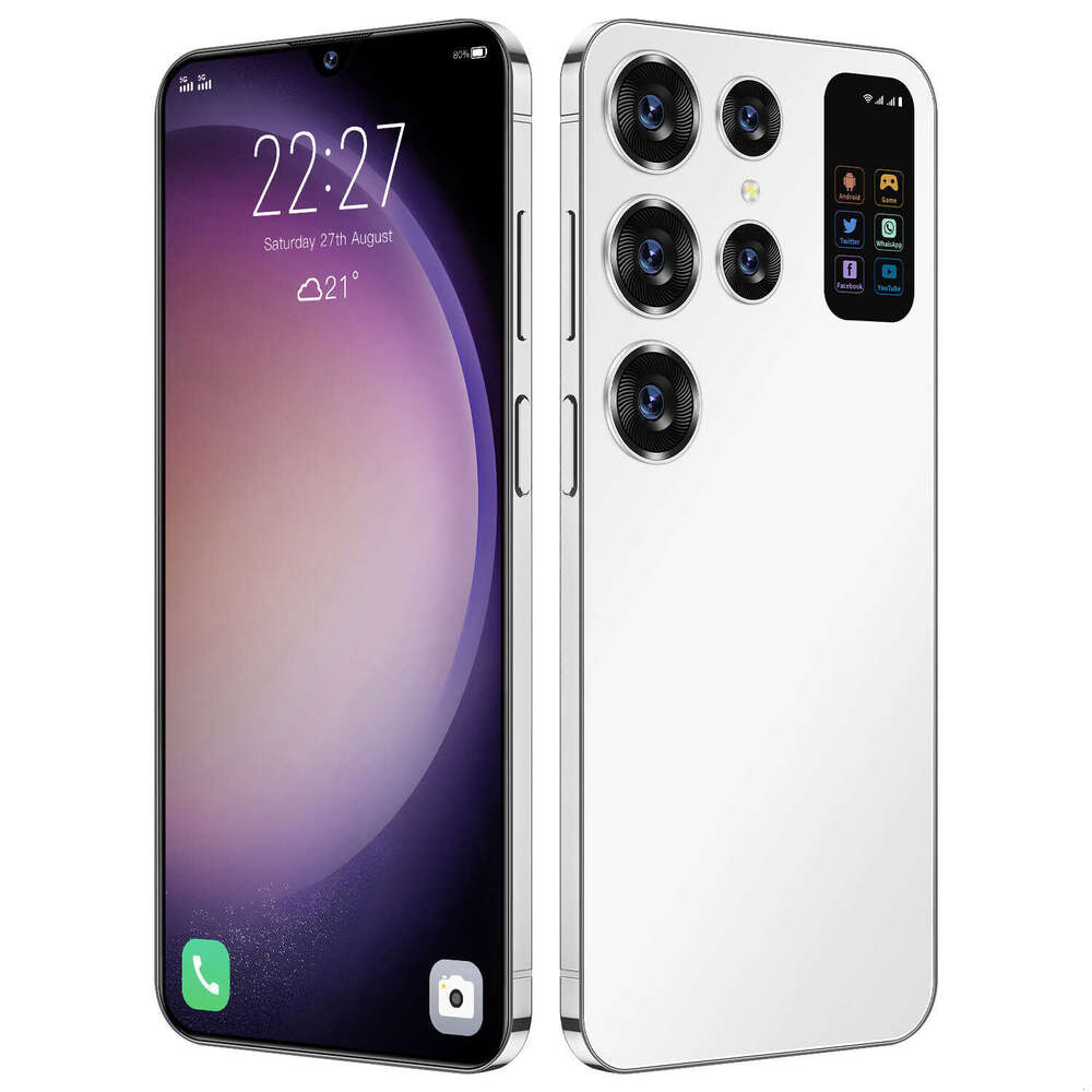 S26 Ultra,Smartphone Android13 7.0 inch,16+1TB ROM,4G Network,Mobile phones,Dual SIM,48+72MP Camera,Cellphones