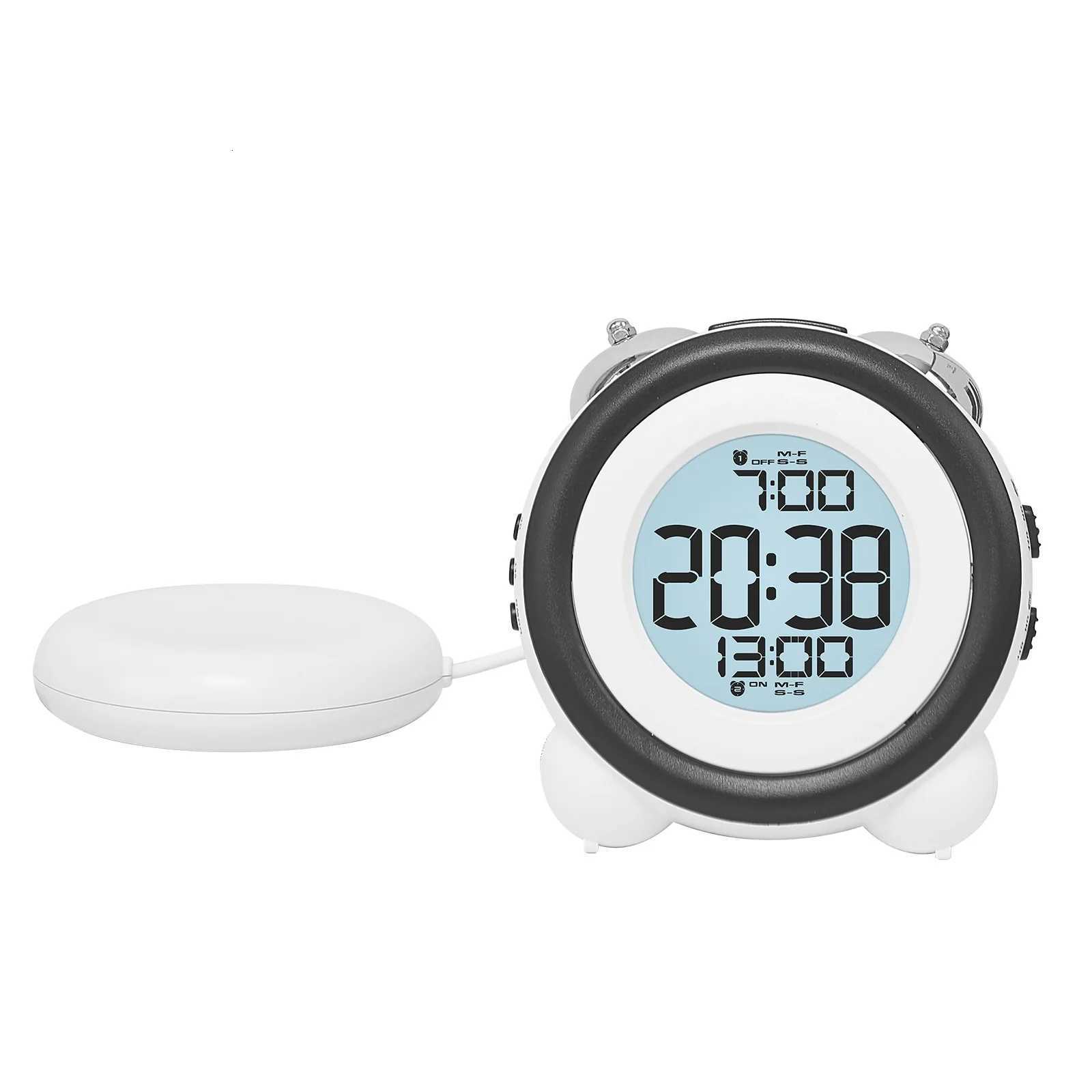 Super Loud Vibration Alarm Clock with Vibrator Multi-Functional Dual Alarm Clock for Heavy Sleeper Deaf Hard of Hearing Snooze M251205 - view 7