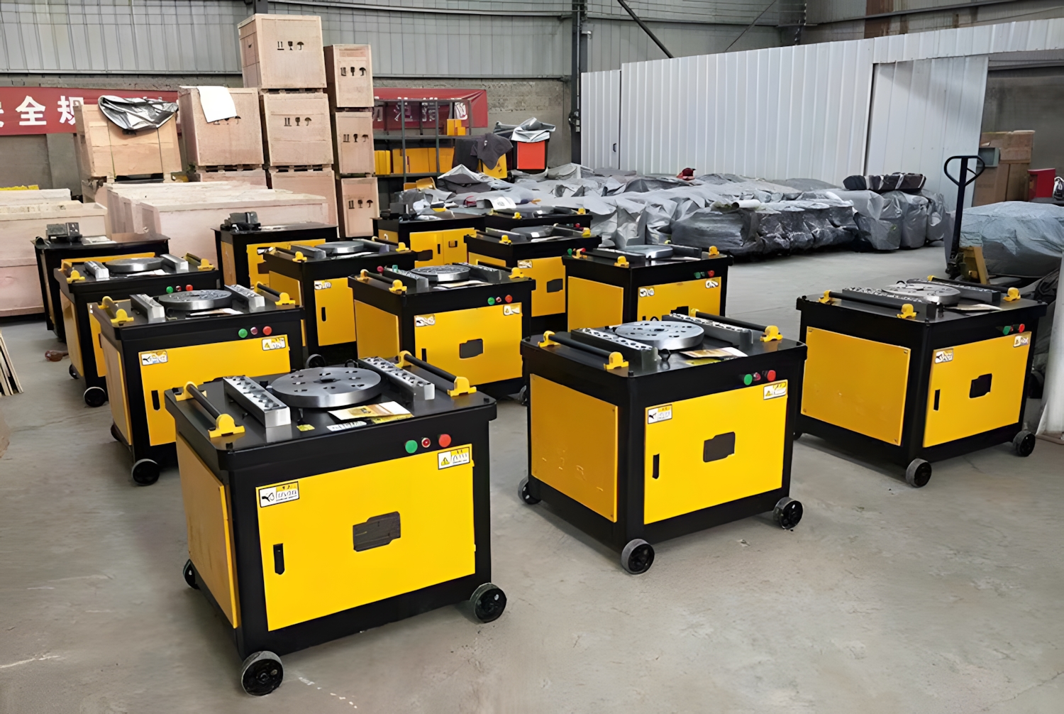 Precision Steel Bar Bending Machine Qg87 with High Efficiency and Low Price for Rebar Fabrication