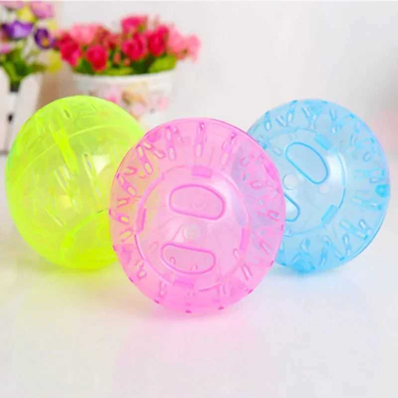 New 1 Pcs Plastic Pet Rodent Mice Jogging Ball Toy Hamster Gerbil Rat Exercise Balls Play Toy Household Pet Supplies M251205