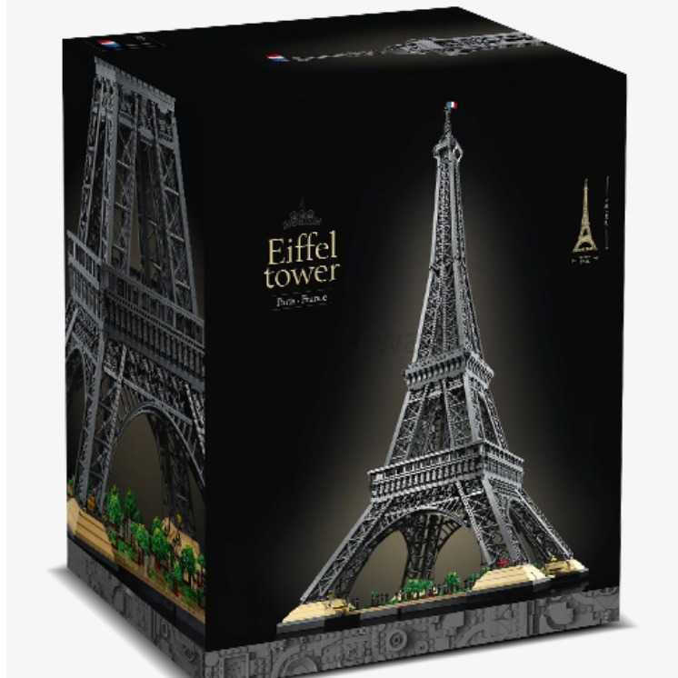 Eiffel Tower Paris Assembly Model Landmark Building Blocks 10000 Pieces High Diffic Large Boy Toy C251204