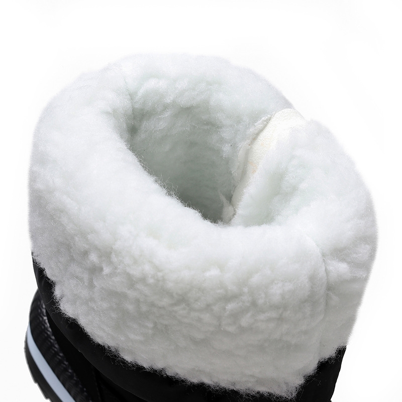 Free shipping designer snow boots high top cotton boots winter thick waterproof anti slip and plush plus plus large size multiple colors for women