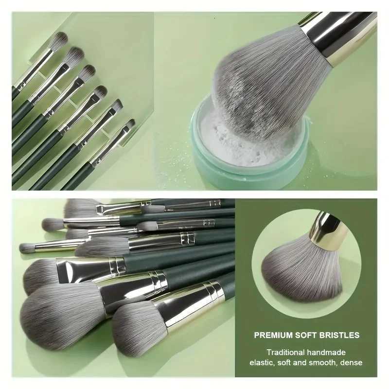 14 Piece Makeup Brush Set Soft Fluffy Eyeshadow Brush Concealer Brush Blush Makeup Brush Beauty Tool Makeup BrushT251205