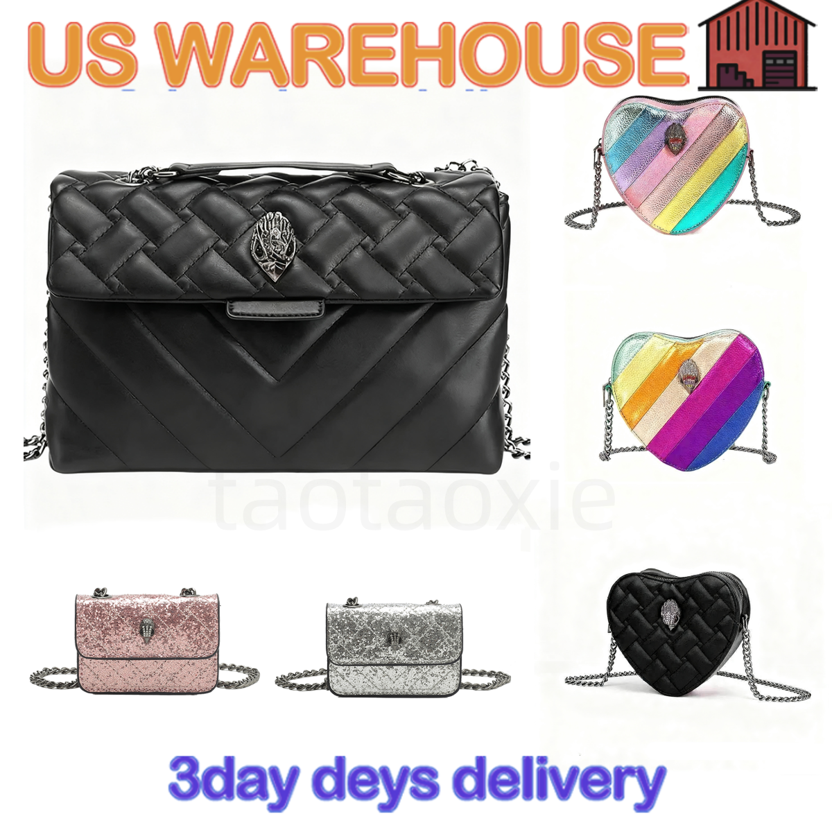 Designer bag Kurt geiger geiigersity Bag for women evening small mini purse kurtly greiger mini chains crossbody shoulder strap flap Bags