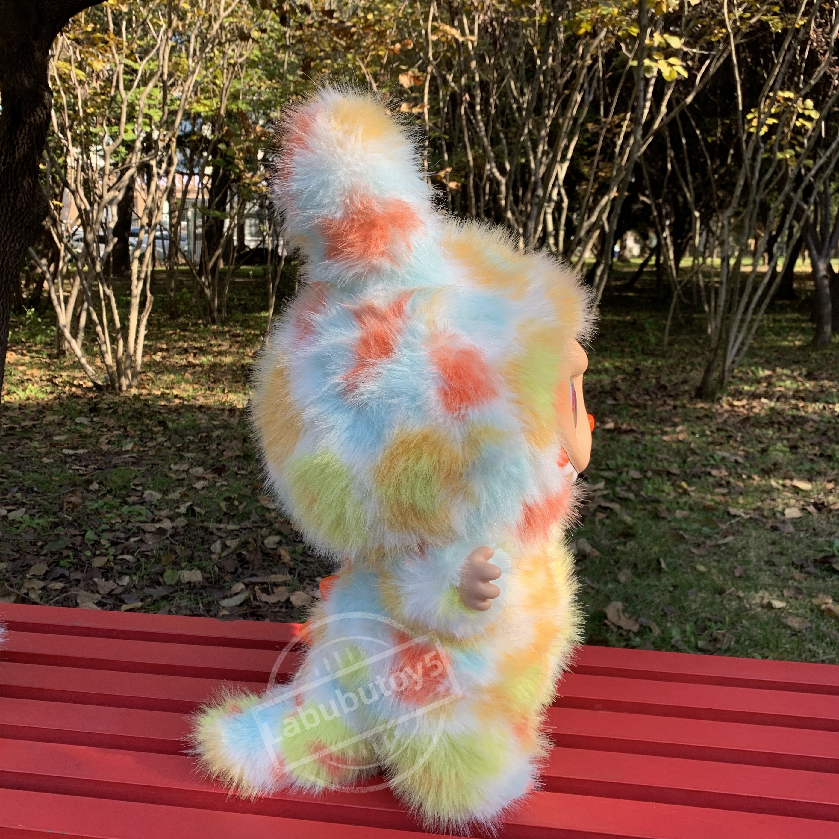 High Quality Revamped 58cm Labubu Big Into Energy Series Rock Universe Vinyl Plush Doll For Festival Gifts In Stock