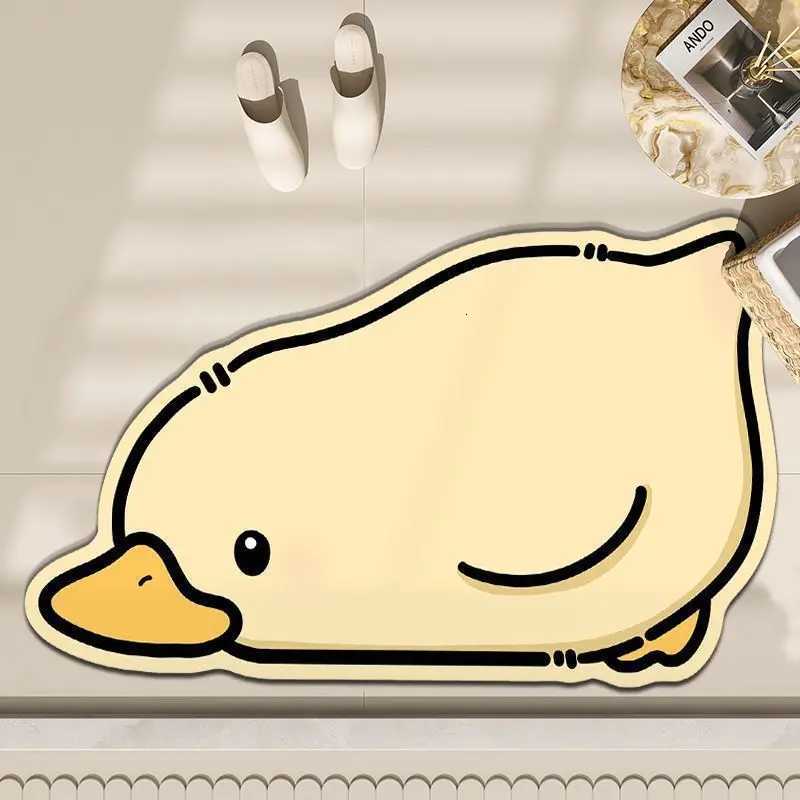 VIKAMA Diatomite Bathroom Kitchen Absorbent Door Rug Simple Anti-slip Water Absorbent Soft Bathroom Foot Mat H251205