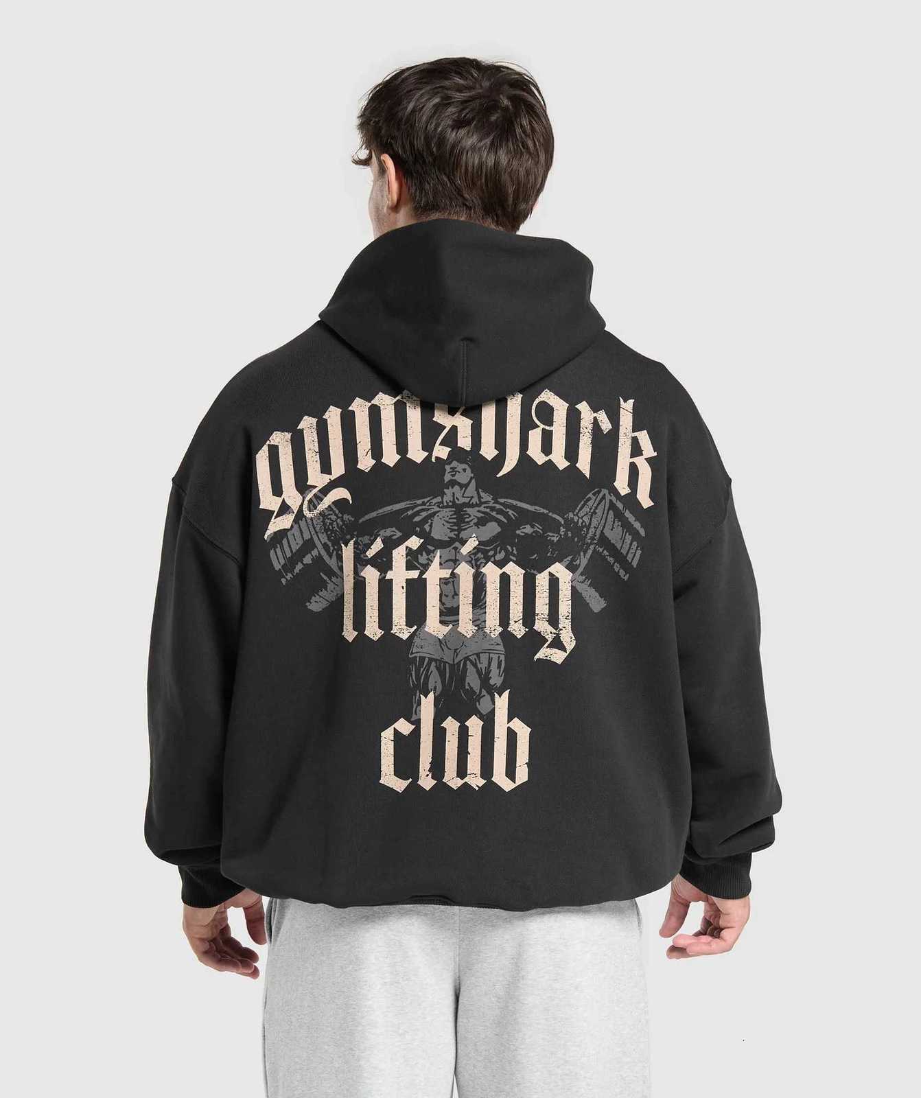 New Letter Print Trendy Men Women Hooded Sweatshirt Autumn Winter Daily Outdoor Vacation Casual Loose Warm Sportswear X251205 - view 4