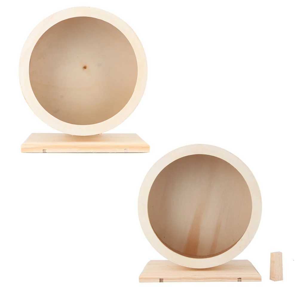 Hamster House Hamster Nest Hamster Small Pets Wooden House Funny Wheel Running Rest Nest Playing Exercise Wooden Hamster M251205