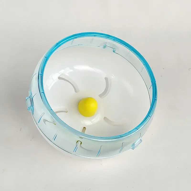 1PC 12-21cm Hamster Running Disc Toy Silent Small Pet Waterproof Cage Rotating Wheel Accessories Wear-resistant Hamster Sport M251205
