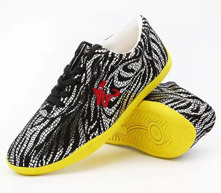 Genuine Leather Chinese Wushu Shoes Taolu Kungfu Practice Martial Arts Shoes Taichi Shoes for Men Women 251204