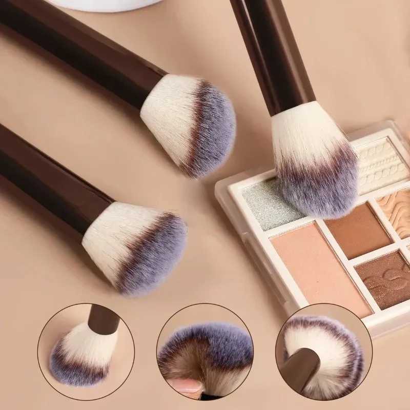 10/12PCS Makeup Brush Set Foundation Concealer Powder Eyeshadow Blush Brush Blending Cosmetic Beauty Tool for FaceT251205