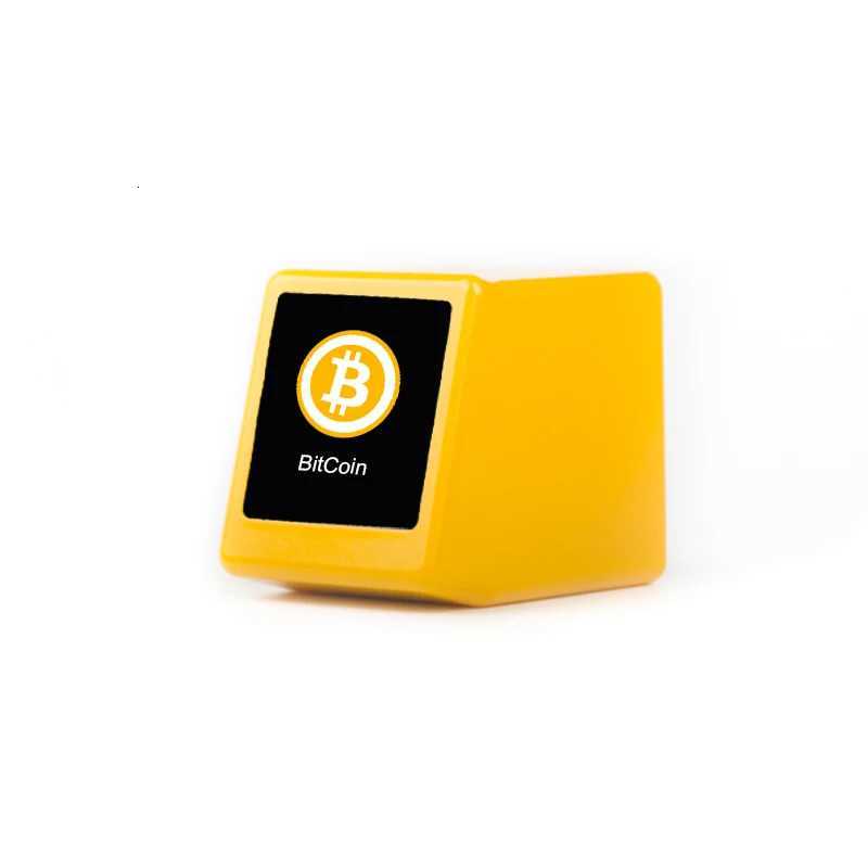 BitCoin Stock Price Display Tracker Ticker Cryptocurrency in Real Time On Desktop Gadget BTC ETH DOGE Weather Clock M251205 - view 6